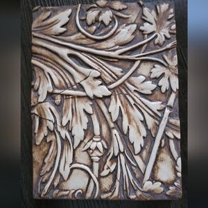 Sid Dickens Memory Block Embossed RARE Floral blonde 2016 Signed